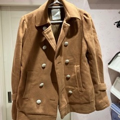 茶色コート