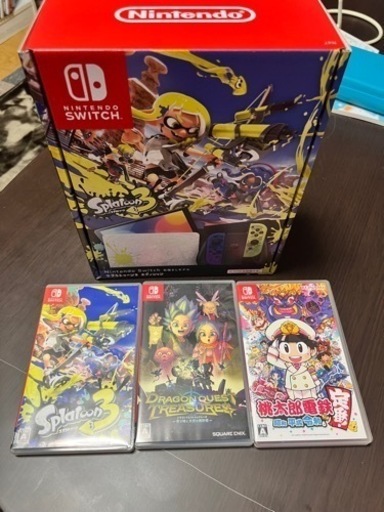 【決まりました】Switchスプラトゥーン3エディション＋ソフト3本セット