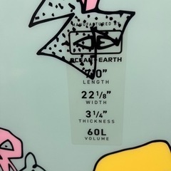 サーフボード　O&E BRAINS EZI-RIDER 7\'0 JACK IRVINE