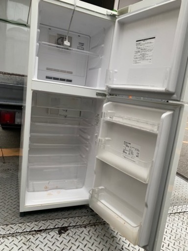 配送可能　無印良品 ２ドア冷凍冷蔵庫 M-R14C