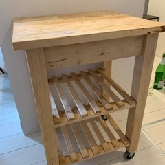 【取引者決まりました】IKEA  キッチンワゴン　BEKVAM/...