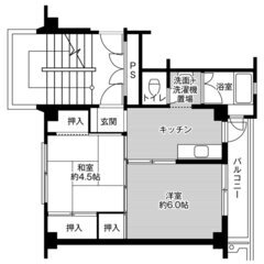 ◆敷金・礼金が無料！◆ビレッジハウス井波2号棟 (206号室)