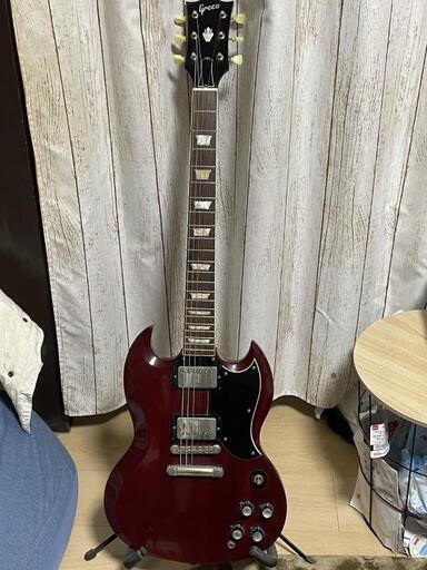 グレコSGギター チェリーレッド【最終値下げ】