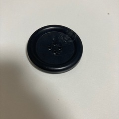 黒 大きいボタン  35mm