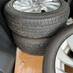 ラルフローレンパープルレーベル黒&金-bb 純正ホイール　四本