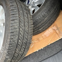 ラルフローレンパープルレーベル黒&金-bb 純正ホイール　四本