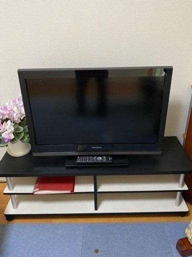 PRODIA 32インチ　液晶テレビ\u0026TV台　多少の値引きします‼️