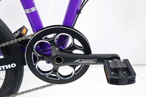TABIBITHO 「タビビト」 CATAPULT PURPLE 2022年モデル 折り畳み自転車