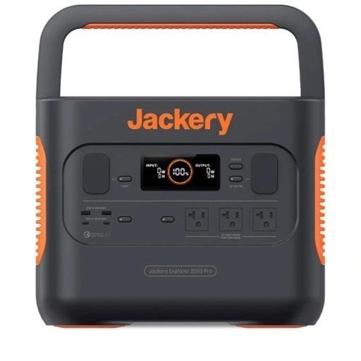 ⚒ 新品 Jackery ポータブル電源 2000 Pro アウトドア キャンプ ...