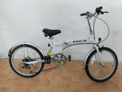 GMH08 HANGTEN ハンテン 折り畳み自転車 6段変速