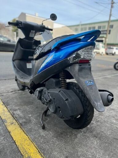 実働 SUZUKI アドレスV125G プラグ・バッテリー新品 シート張替え