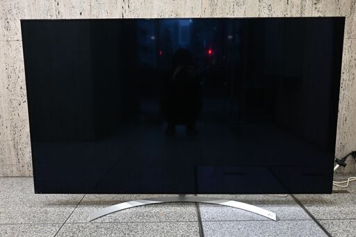 4K液晶テレビ LGエレクトロニクス 60SJ8500◇製造年2018年　付属品付　ジャンク品　60インチ　テレビ　ケース付