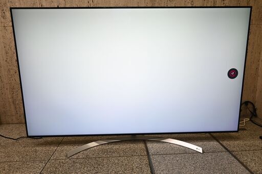 4K液晶テレビ LGエレクトロニクス 60SJ8500◇製造年2018年　付属品付　ジャンク品　60インチ　テレビ　ケース付