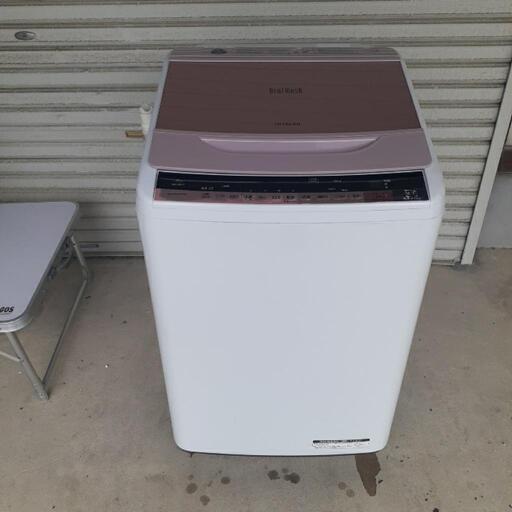 HITACHI　全自動洗濯機　ビートウォッシュ　2016年式　8kg　BW-8WV