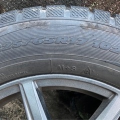 【決まりました‼️】17インチスタッドレスタイヤ付ホイール4本セット