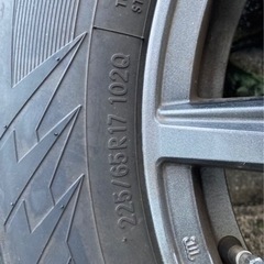 【決まりました‼️】17インチスタッドレスタイヤ付ホイール4本セット