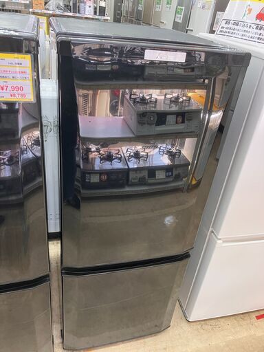 MITSUBISHI 三菱 146L冷蔵庫 2017年製 MR-P15A-B No.4778● ※現金、クレジット、スマホ決済対応※
