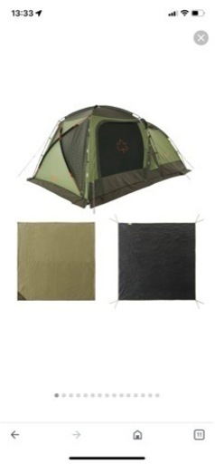 【取引先決定】キャンプ用品　テント