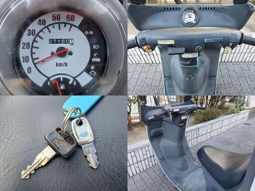 ☆ジャイロキャノピー大型BOX付 4ストPGM-Fi 2.7万km台 ミニカーもOK