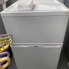 二段冷蔵庫です　ハイアール