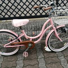 【ネット決済】【値下げ】子供　自転車　20インチ　女の子　SIS...