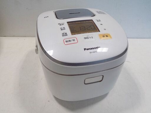 新札幌発 パナソニック Panasonic IHジャー 炊飯器 5.5合炊き SR-HB107 2018年製/1480