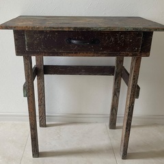 アンティークスモールデスク