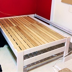【ネット決済】木製ベッドフレーム