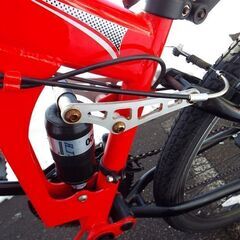 美品 Ferrari フェラーリ 26インチ 折りたたみ自転車 18段ギア 