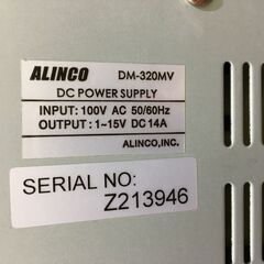 アルインコ DM-320MV 安定化電源 未使用 【ハンズクラフト宜野湾店】　