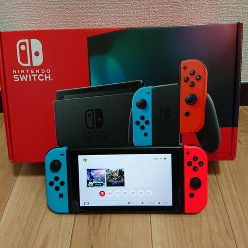 2021年購入 Nintendo Switch ネオンレッド/ネオンブルー