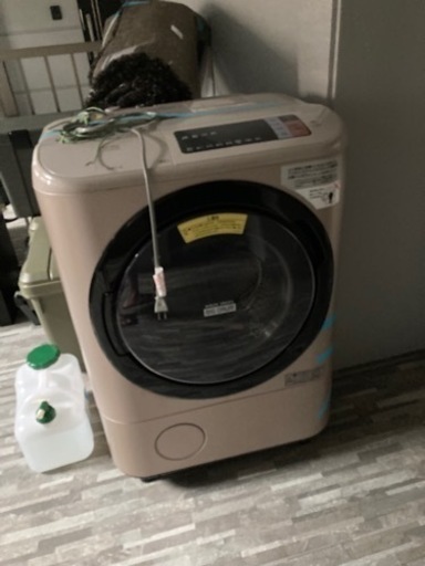 ドラム式洗濯機　日立　2017年　BD-NX120AL