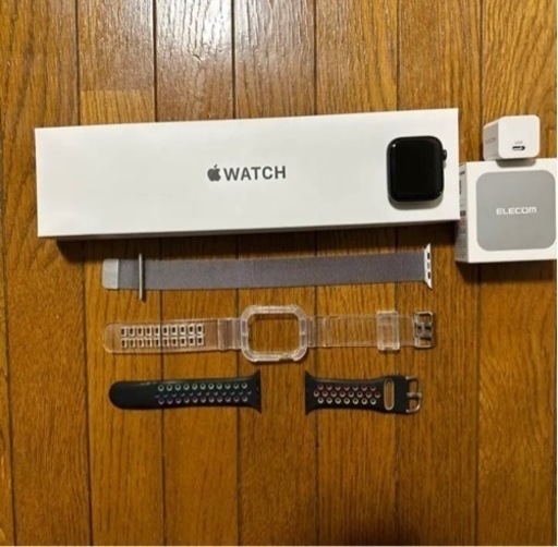 【値下げしました‍♂️】AppleWatch SE 44mm GPSモデル スペースグレイ