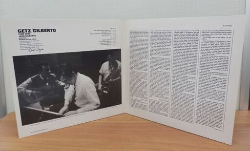 LP GETZ/GILBETRTO Stan Getz＆Joao Gilberto Verve V6-8545 JAZZ レコード 輸入盤 札幌 西野店