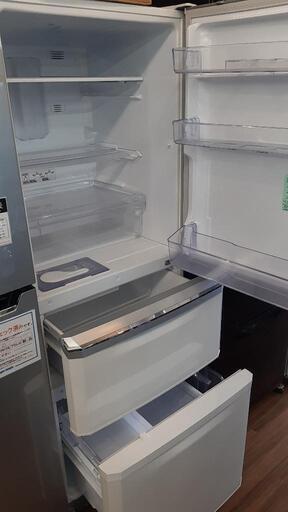 【送料込み】三菱ノンフロン冷凍冷蔵庫 MR-C34C-W形 タイ製 2017年製