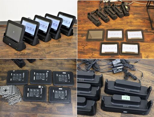 【ヤ取1/23終了】≪T176ジ≫ 東芝TEC POSシステム 一式まとめ テック/QT-11/LIU-QT/TBL-200/HTL-200/STN-200/KCP-200 レジ/ドロワ/タブレット/ハンディ他 現状品 ヤ取1/23終了】≪T176ジ≫ 東芝TEC POSシステム 一式まとめ テック/QT