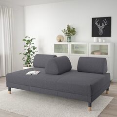 【ネット決済】【美品】IKEA セミダブルソファベッド FLOT...