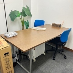 【商談中】大きめミーティングテーブル・作業台