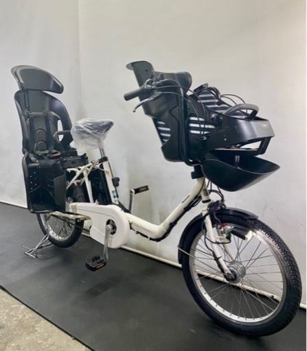 関東全域送料無料 保証付き 電動自転車 パナソニック ギュットミニ 20インチ 8.9ah パワフル 白色