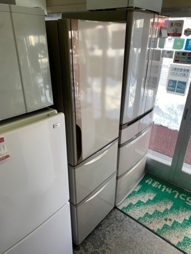 万代店　美品　HITACHI 日立 315L R-K32JV 3ドア右開き 2019年製 自動製氷 ノンフロン