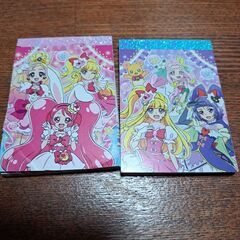 新品☆難あり☆プリキュアメモ用紙　２つ