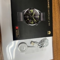huawei watch GT3  美品　ファーウェイgt3 ケース、バンド2本おまけ huawei watch GT3 美品 ファーウェイgt3 ケース、バンド2本おまけ