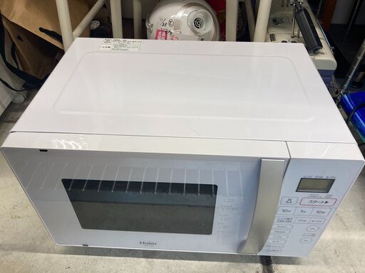 ☆中古￥6,000！【会員価格￥6,000】Haier　オーブンレンジ　家電　2019年製　JM-V160型　【BA084】