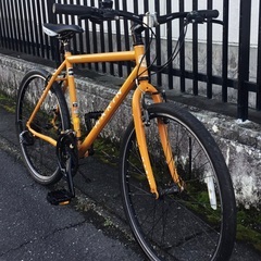 ＜消費税・防犯登録込み＞MARIN 「マリン」MUIRWOODS・クロスバイク・アルミ・26インチ・オレンジ系 変速3×8・洗車済でピカピカです♪