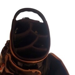 PEARLY GATES/パーリーゲイツ/スタンド式 カモフラ キャディーバッグ/限定品/数量限定/ミリタリー/迷彩/オレンジライン