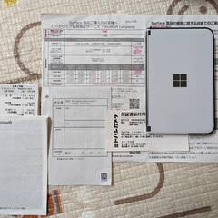 Surface Duo2 128GB 保証書＋領収書 付き リフ...