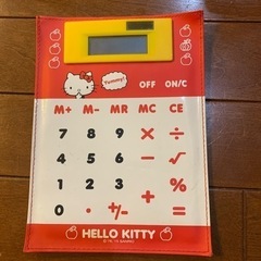 ソーラー電卓 HELLO KITTY