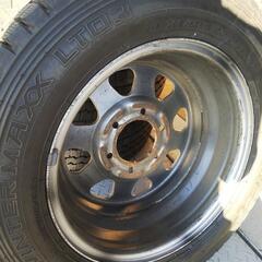 日産 キャラバン 205/65R16 純正おしゃれ鉄チン&スタットレスタイヤ4本セット