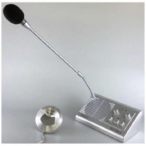 【苫小牧バナナ】開封未使用品 NANZU/南豆無線 NSD-2006DL-PLUS ピンマイク付き窓口インターホン 受付 ソーシャルディスタンス♪