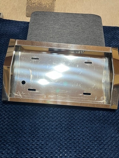 ※値下げしました‼︎ トラック用品‼︎   大型トラックのナンバー枠　ステンレス